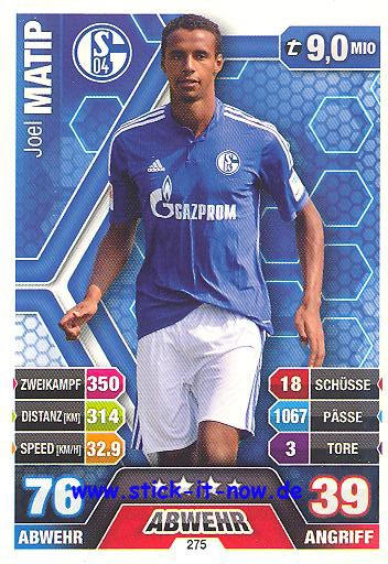 Match Attax 14/15 - Joel MATIP - FC Schalke 04 - Nr. 275