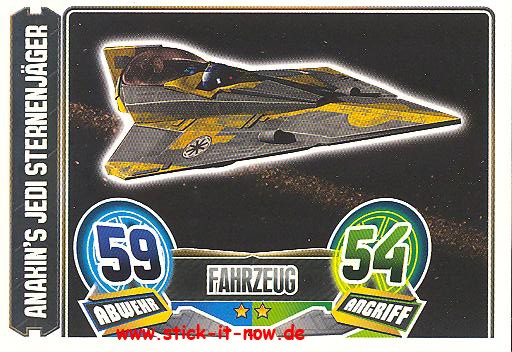 Force Attax - Star Wars - Clone Wars - Serie 5 - Anakin's Jedi Sternenjäger - Nr. 41