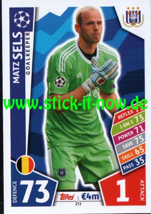 Match Attax Champions League 17/18 - Nr. 272