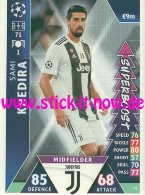 Match Attax CL 18/19 "Road to Madrid" - Nr. 91
