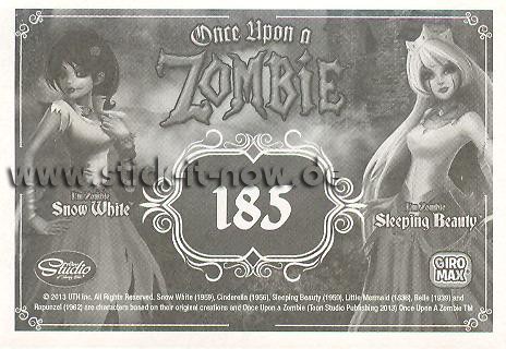 Once Upon a Zombie (2013) - Sticker - Nr. 183