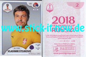 Panini WM 2018 Russland "Sticker" INT/Edition - Nr. 402