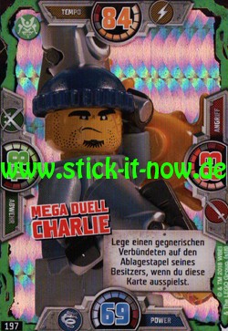 Lego Ninjago Trading Cards - SERIE 3 (2018) - Nr. 197 (GLITZER)