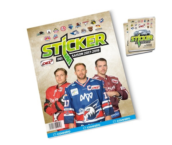 DEL - Deutsche Eishockey Liga 17/18 Sticker - Stickeralbum