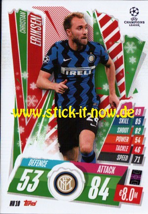 Match Attax Champions League 2020/21 "Festive" - Nr. HU 10