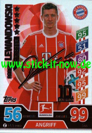 Topps Match Attax Bundesliga 17/18 - Nr. 388 (Torjäger)