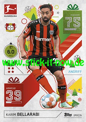 Topps Match Attax Bundesliga 2021/22 - Nr. XMAS 34