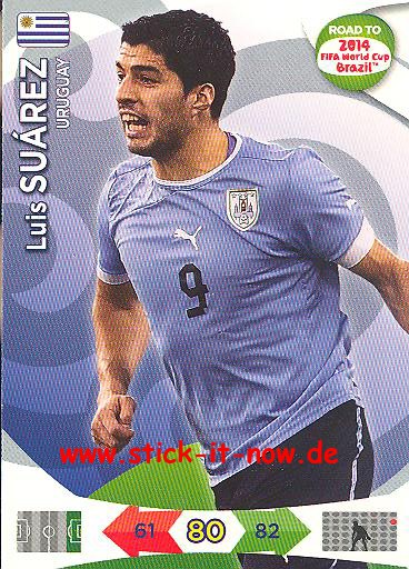 Panini Adrenalyn XL Road to WM 2014 - Luis SUÀREZ