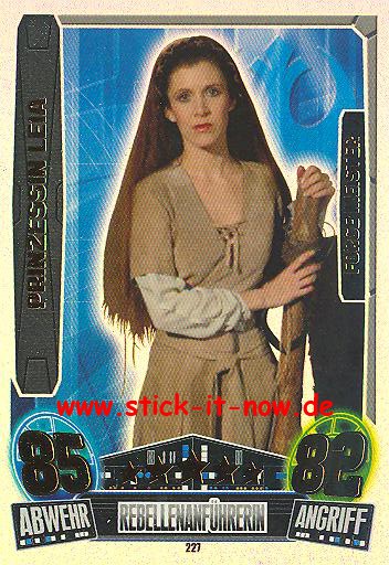 Force Attax Movie Collection - Serie 3 - FORCE-MEISTER - PRINZESSIN LEIA - Nr. 227