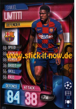 Match Attax Champions League 2019/20 - Nr. BAR 5
