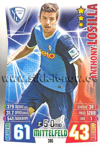 Match Attax 15/16 - Anthony LOSILLA - VfL Bochum - Nr. 386