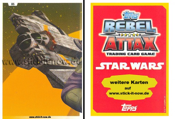 Rebel Attax - Serie 1 (2015) - STRIKE-FORCE - REBELLION 1 - Nr. 85