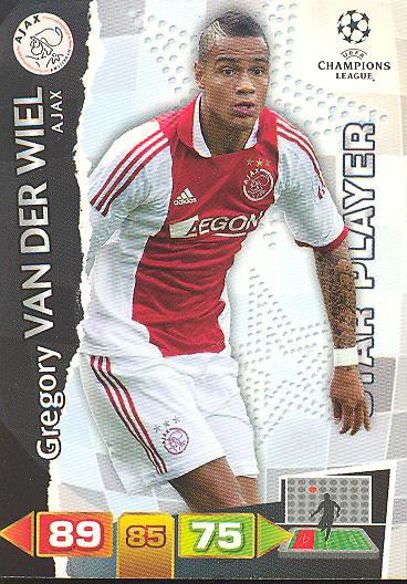 Gregory van der Wiel - Panini Adrenalyn XL CL 11/12 - Ajax Amsterdam - Star Players