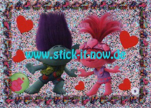 Trolls "World Tour" (2020) - Nr. 9 (Stickerkarte)