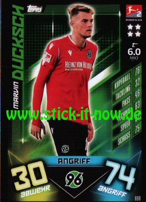 Topps Match Attax Bundesliga 2019/20 "Extra" - Nr. 690