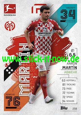 Topps Match Attax Bundesliga 2021/22 - Nr. 258