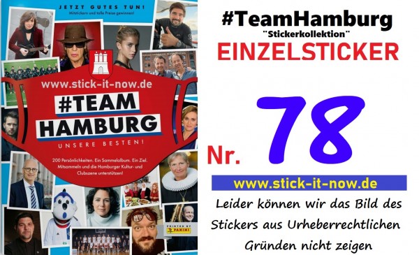 #TeamHamburg "Sticker" (2021) - Nr. 78