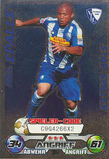 Match Attax 09/10 - JOEL EPALLE - VfL Bochum - STAR-SPIELER - Nr. 34