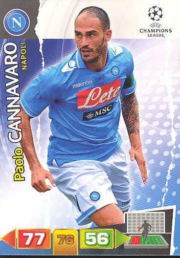 Paolo Cannavaro - Panini Adrenalyn XL CL 11/12 - SSC Napoli