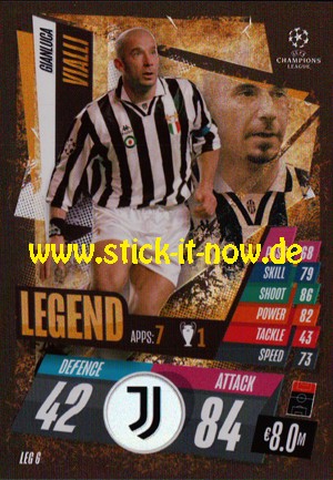 Match Attax Champions League 2020/21 "Festive" - Nr. LEG 6