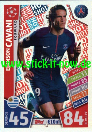 Match Attax Champions League 17/18 - Nr. 269 (Hot Shot)