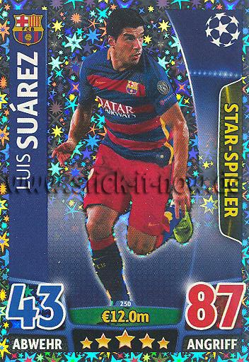 Champions League - Match Attax 15/16 - Nr. 250