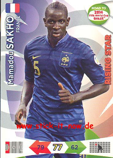 Panini Adrenalyn XL Road to WM 2014 - Mamadou SAKHO