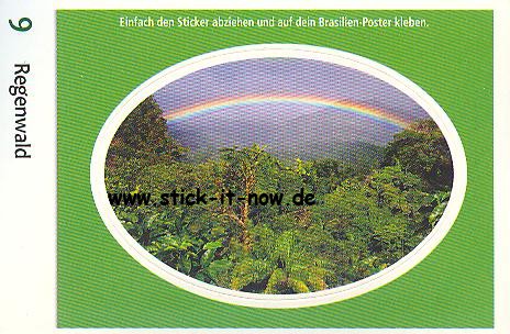 Edeka & WWF - Entdecke Brasilien - Sticker - Nr. 9