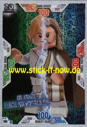 Lego Star Wars Trading Card Collection 2 (2019) - Nr. 199 ( Jubiläum-Karte )