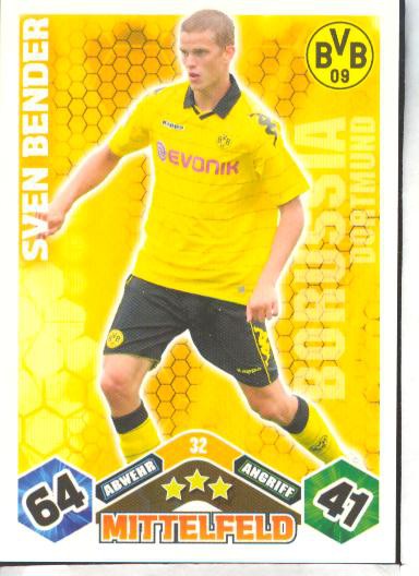 Match Attax 10/11 - SVEN BENDER - 032