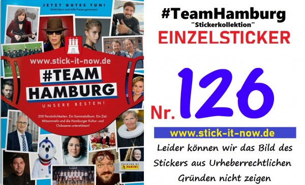 #TeamHamburg "Sticker" (2021) - Nr. 126