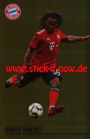 FC Bayern München 18/19 "Sticker" - Nr. 112 (Glitzer)