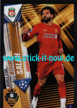 Topps Match Attax 101 (2020) - Nr. W6 (Stickerkarte S6)