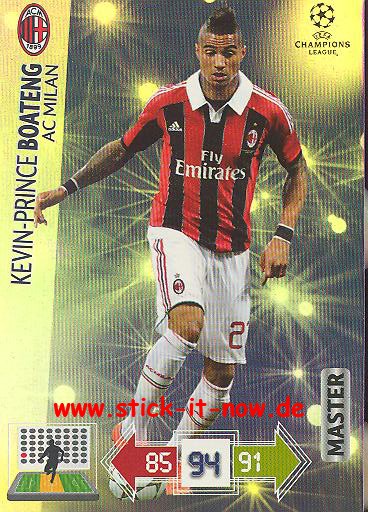 Panini Adrenalyn XL CL 12/13 - AC Mailand - Kevin-Prince Boateng - MASTER