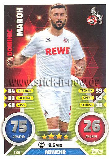 Topps Match Attax Bundesliga 16/17 - Nr. 188