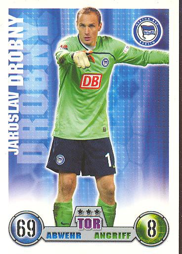 Jaroslav Drobny - Match Attax 08/09 - Hertha BSC Berlin