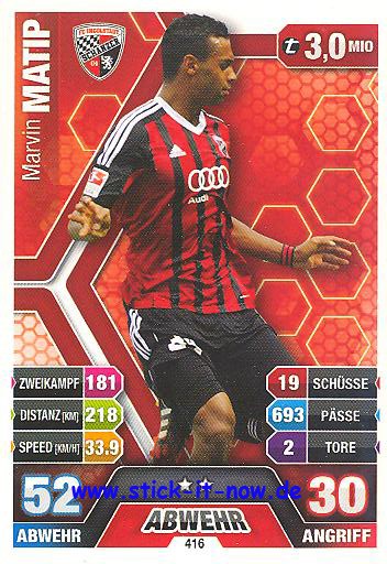 Match Attax 14/15 - Marvin MATIP - FC Ingolstadt 04 - Nr. 416