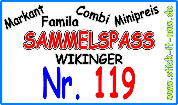 Sammelspass - Küstengold - Wikinger (2014) - Nr. 119