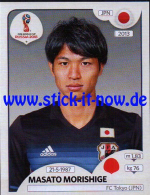 Panini WM 2018 Russland "Sticker" - Nr. 656