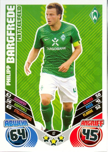 Philipp Bargfrede - Match Attax 11/12
