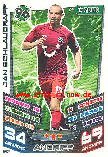 Match Attax 13/14 - Hannover 96 - Jan Schlaudraff - Nr. 162