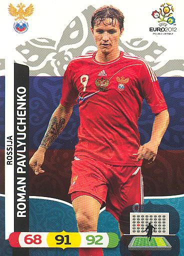 Panini EM 2012 - Adrenalyn XL - Roman Pavlyuchenko - Russland