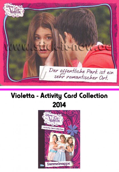 Disney Violetta - Activity Cards (2014) - Nr. 90