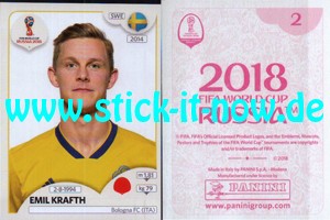 Panini WM 2018 Russland "Sticker" INT/Edition - Nr. 468