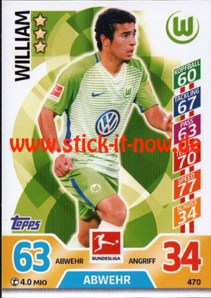 Topps Match Attax Bundesliga 17/18 EXTRA - Nr. 470