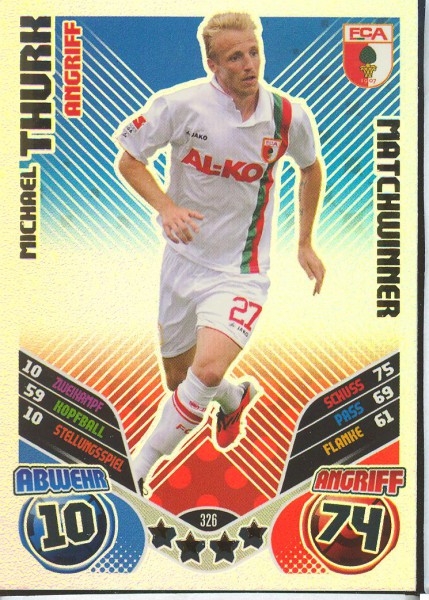 Michael Thurk - Matchwinner - Match Attax 11/12