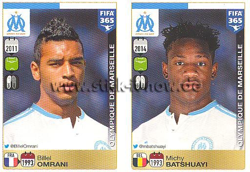 Panini FIFA 365 Sticker - Nr. 429 - 430