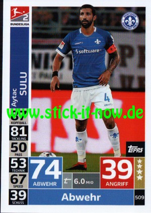 Topps Match Attax Bundesliga 18/19 "Action" - Nr. 509