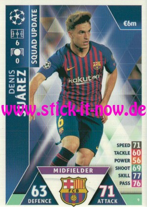 Match Attax CL 18/19 "Road to Madrid" - Nr. 9