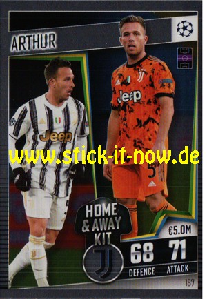 Topps Match Attax 101 (2021) - Nr. 187 ( Home & Away Kit )